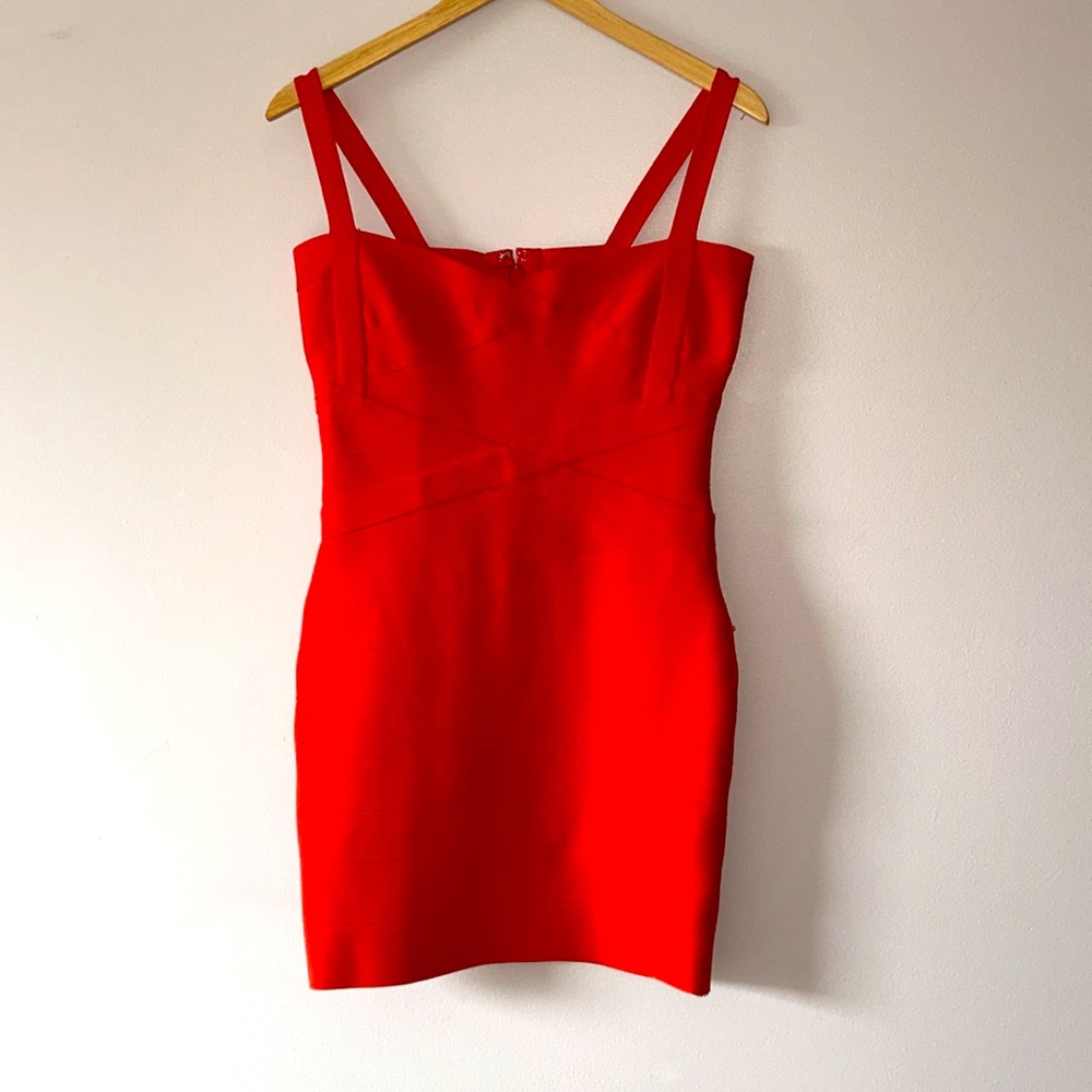 Red Bandage Mini Dress
